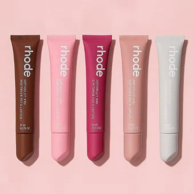 Rhodeskin Limited Edition Lip Gloss Ribbon Espresso Toast Caramelized Banana Moisturizer Lipstick Pocket Blush Cream Stick New