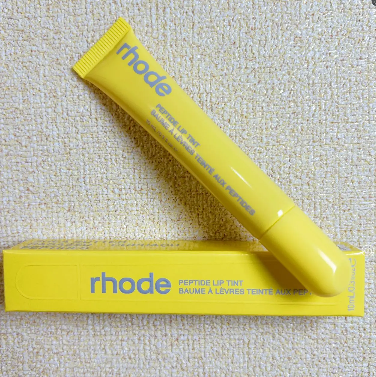 Rhodeskin Limited Edition Lip Gloss Ribbon Espresso Toast Caramelized Banana Moisturizer Lipstick Pocket Blush Cream Stick New