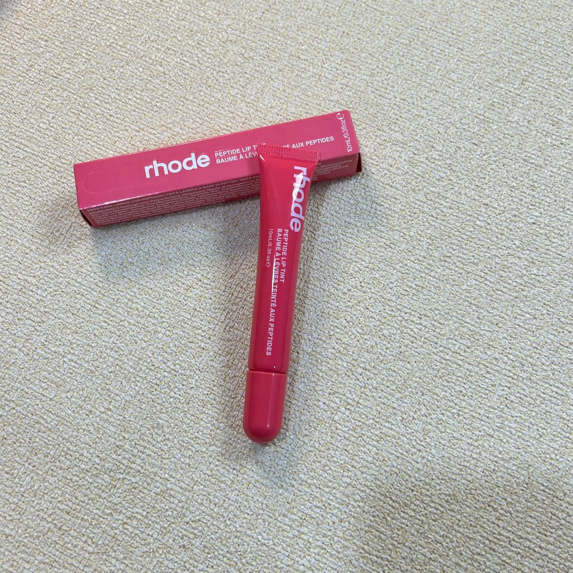 Rhodeskin Limited Edition Lip Gloss Ribbon Espresso Toast Caramelized Banana Moisturizer Lipstick Pocket Blush Cream Stick New