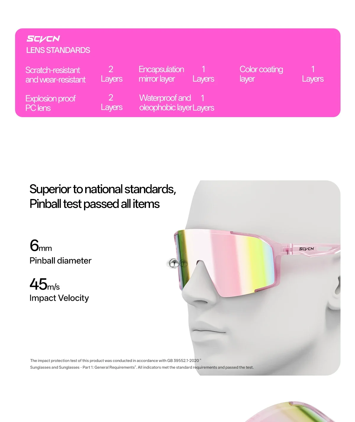 SCVCN Outdoor Party Fashion Sunglasses Men Cycling Glasses UV400n Women Driving Glasses MTB Bike Sport Running Hiking Eyewear