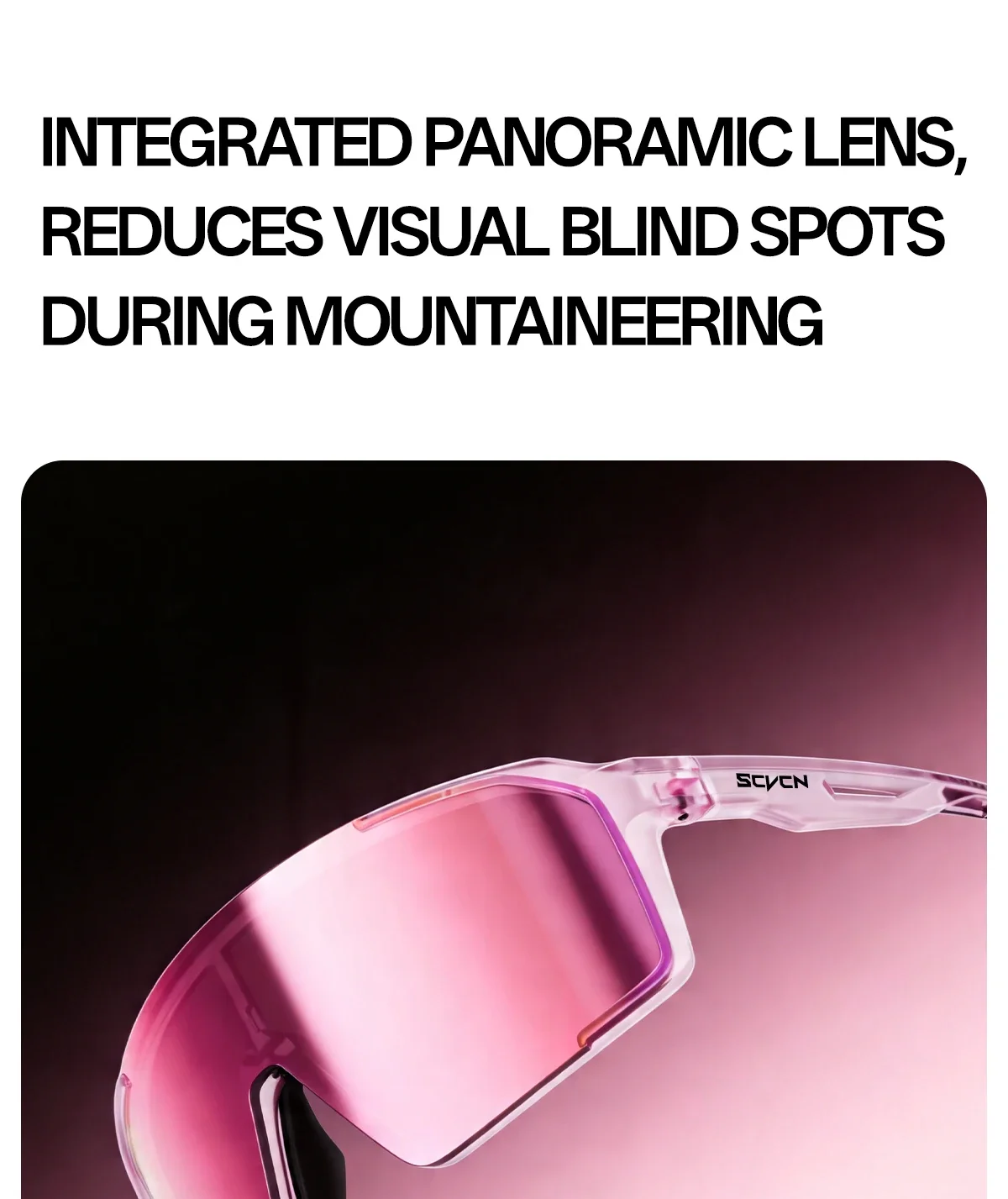 SCVCN Outdoor Party Fashion Sunglasses Men Cycling Glasses UV400n Women Driving Glasses MTB Bike Sport Running Hiking Eyewear