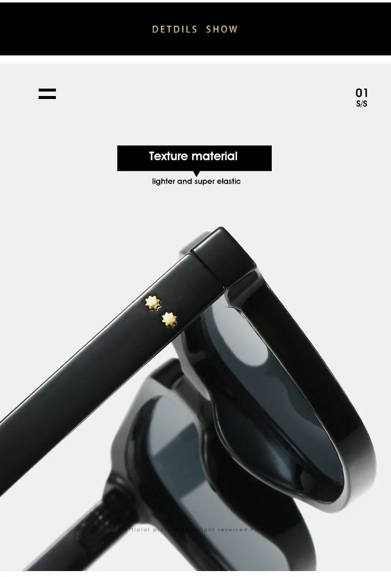 Square Black Myopia Sunglasses Men Women Finished Tinted Lenses Prescription Eyewear Negative Diopter for Outdoor Sun Shade