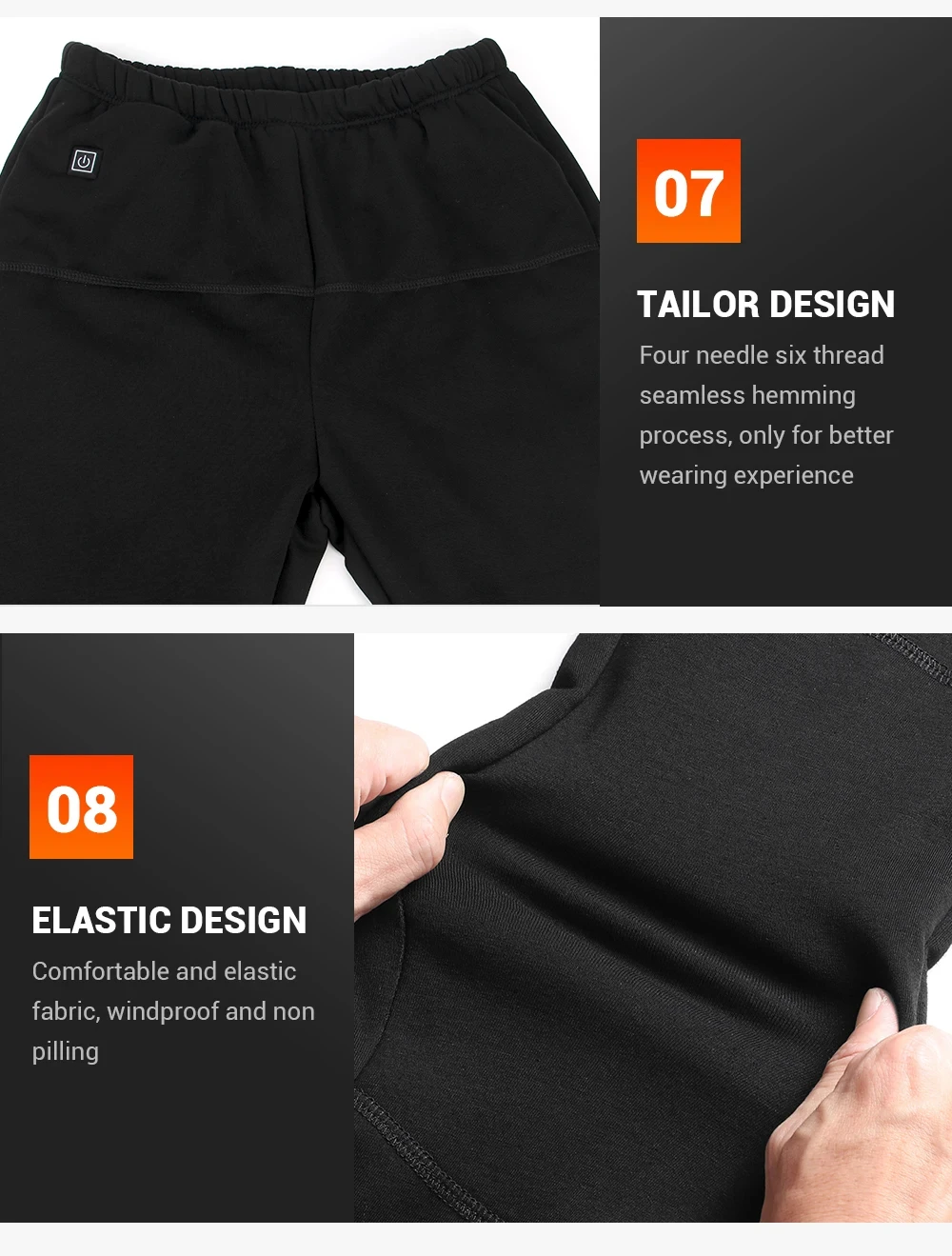 Men's Heated Thermal Underwear Set Women Winter Outdoor Sports Underwear 28 Heating Areas Heated Shirt Pant USB Electric Heating