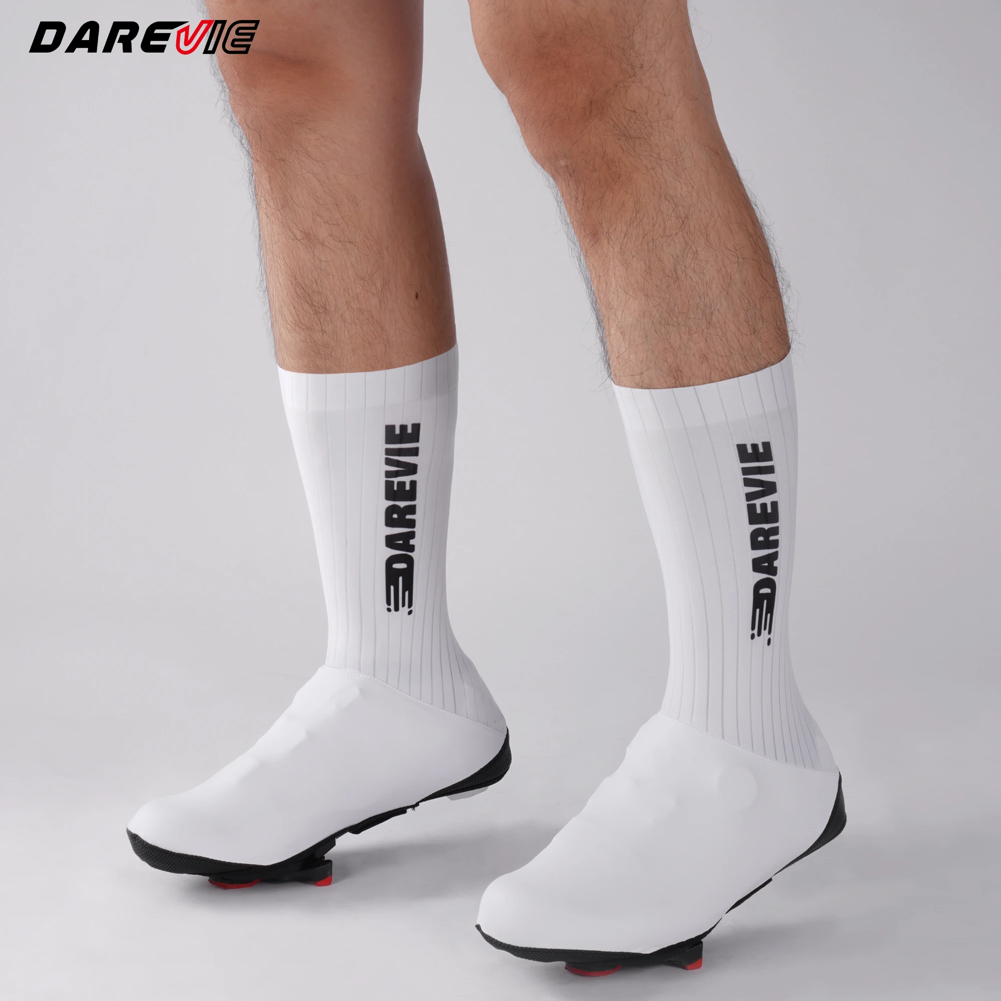 DAREVIE AERO Cycling Shoes Covers UCI Length Reduces Wind Resistance Waterproof Anti-Slip MTB Road Cycling Men Cycling Socks