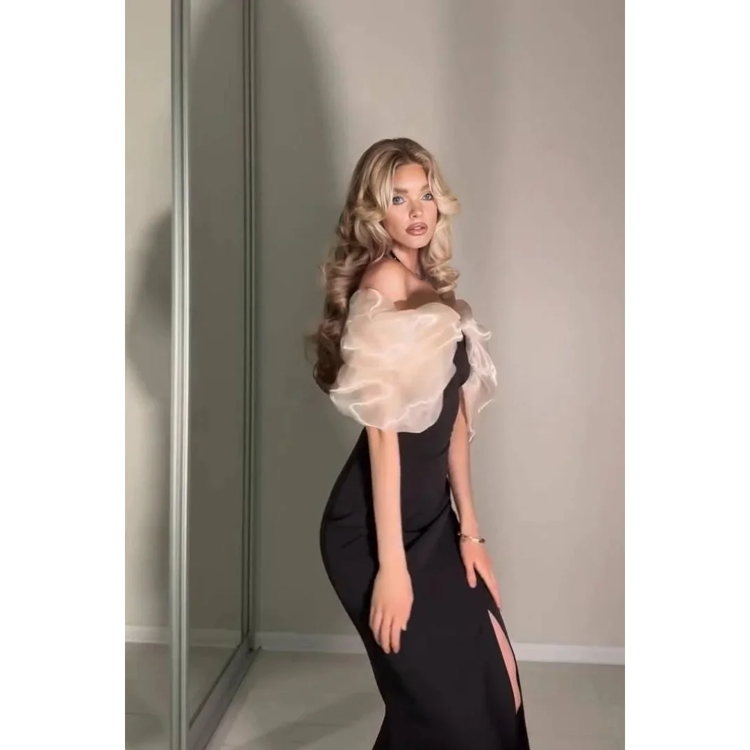 Cathy Customized Strapless Neckline Prom Dress Velvet Fabric Vestidos De Noche Mini Length Silhouette Tailored Fit Formal 2026