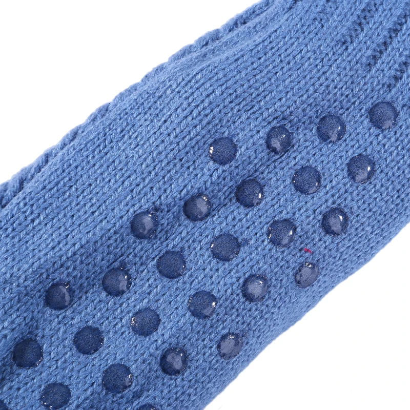 1Pair Thick Warm Sleep Socks Slippers Women Girls Autumn Winter Velvet Home Floor Socks Non Slip Mid Tube Kawaii Cute Socks New