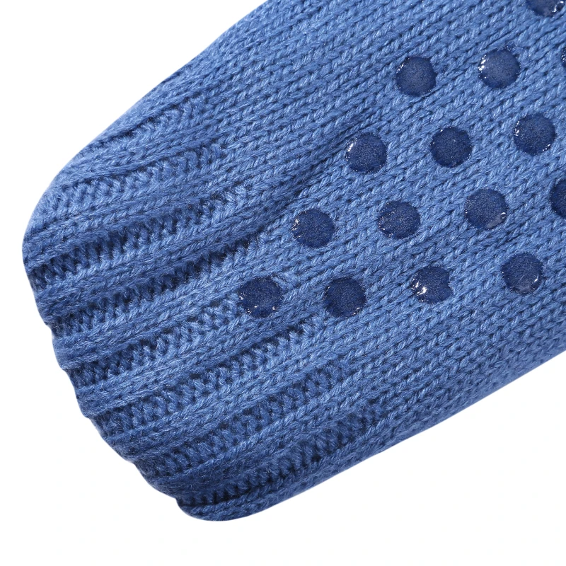 1Pair Thick Warm Sleep Socks Slippers Women Girls Autumn Winter Velvet Home Floor Socks Non Slip Mid Tube Kawaii Cute Socks New