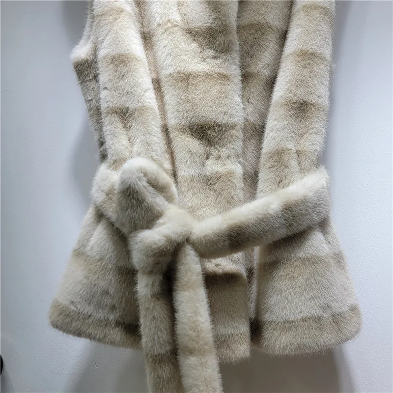 DEAT 2026 Autumn Winter New Warm Faux Mink Fashion Versatile Vest For Women Thickened Fur Sleeveless Coat Female 11A06784