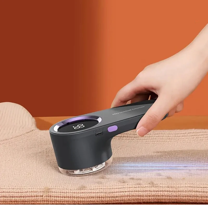 Lint Remover for Clothing LED Digital Electric Pellet Fluff Remover USB Rechargeable Fuzz Fabric Shaver Sweater Dropshipping