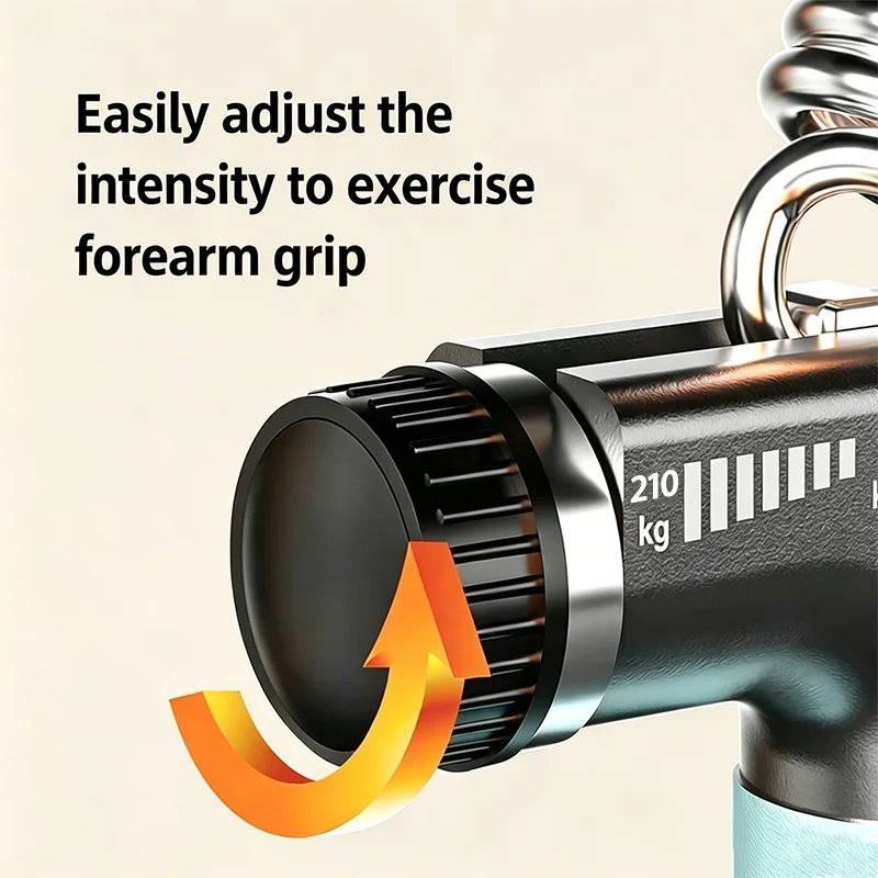 5KG-210KG Adjustable Heavy Hand Gripper Fitness Hand Exerciser Grip Wrist Training Finger Gripper Hand Strengthener Man or Women