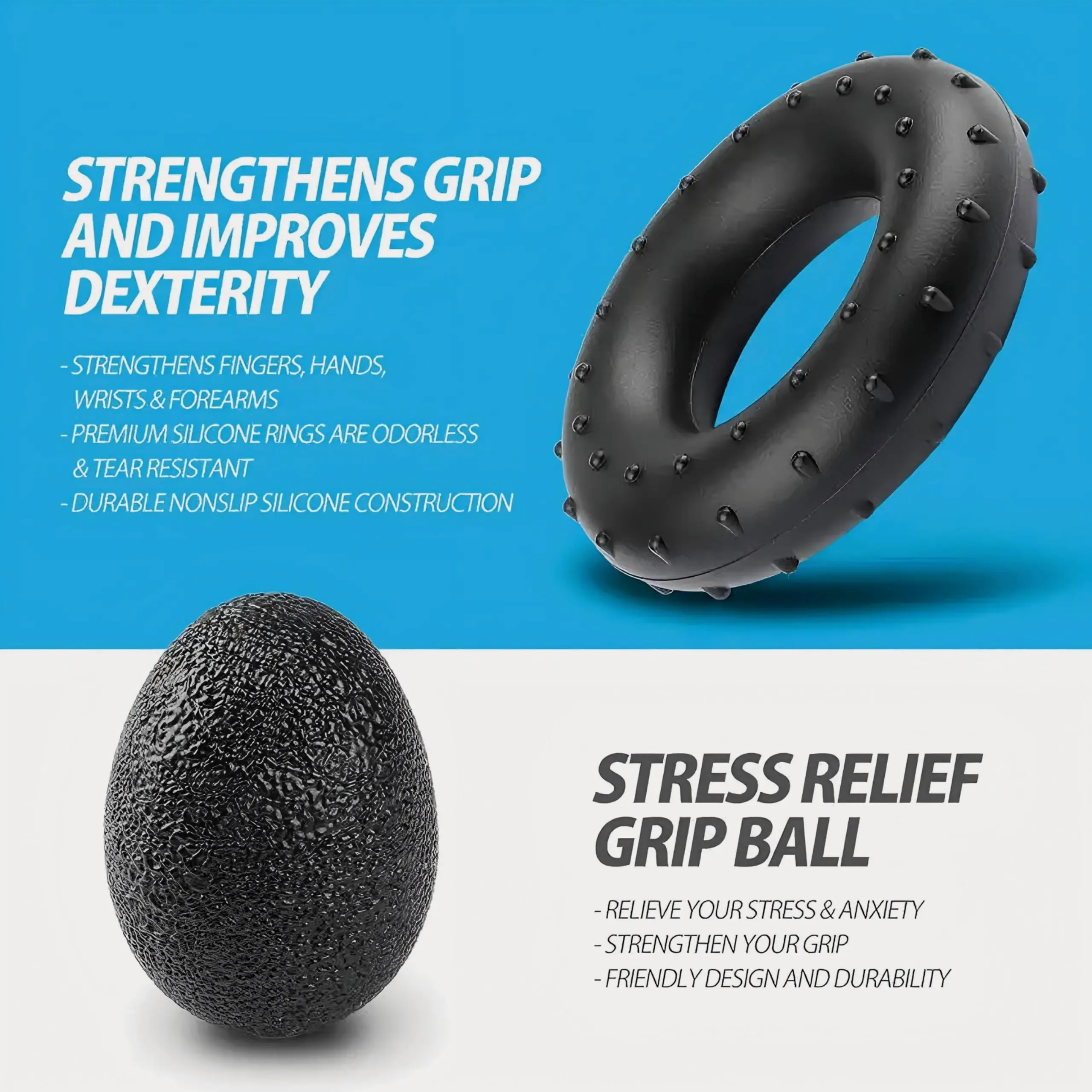 5KG-210KG Adjustable Heavy Hand Gripper Fitness Hand Exerciser Grip Wrist Training Finger Gripper Hand Strengthener Man or Women