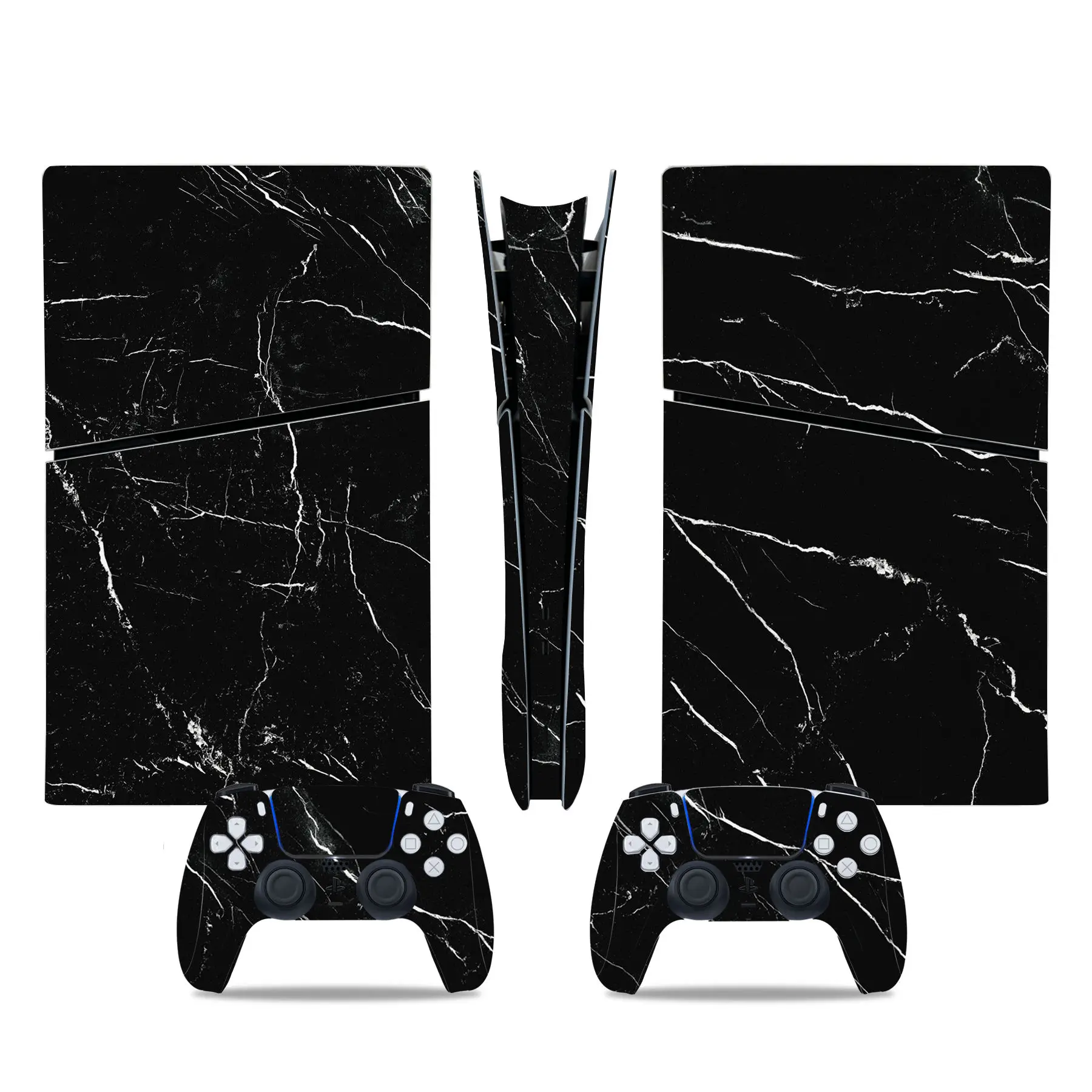 For PS5 Slim Digital Protective Decal Skin Sticker Cover Wrap Console and Wireless Controller