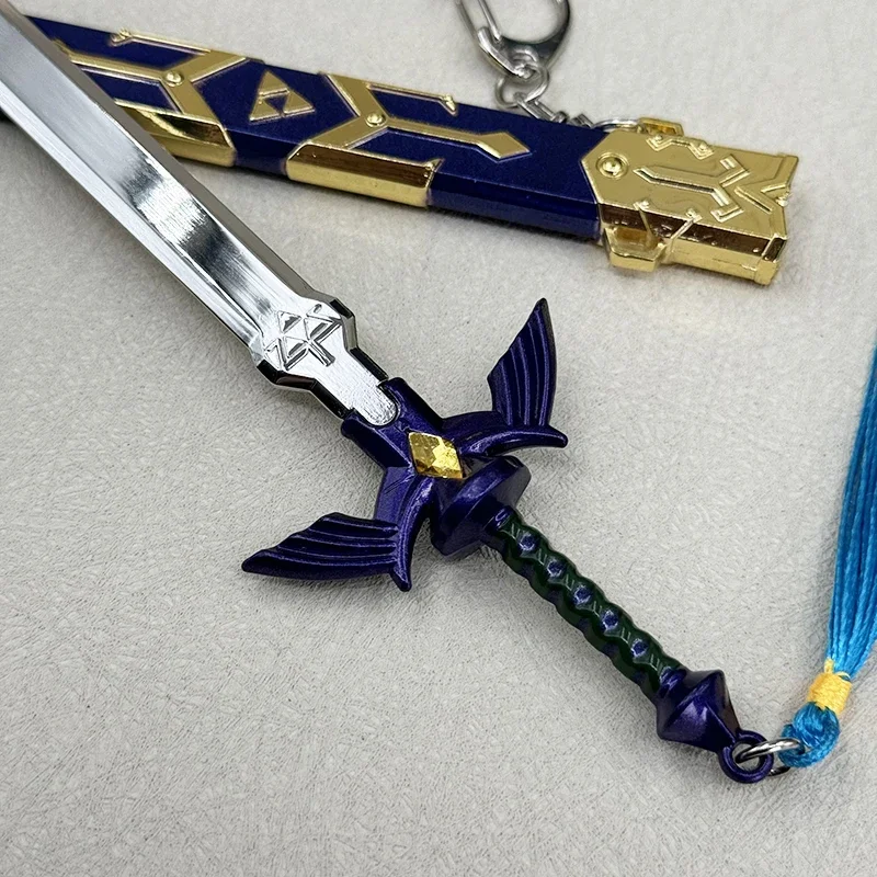 21cm Master Sword LoZ Tears of the Kingdom Breath of the Wild Game Replica Metal Replicas Model Link 1:6 Action Figure Accessory
