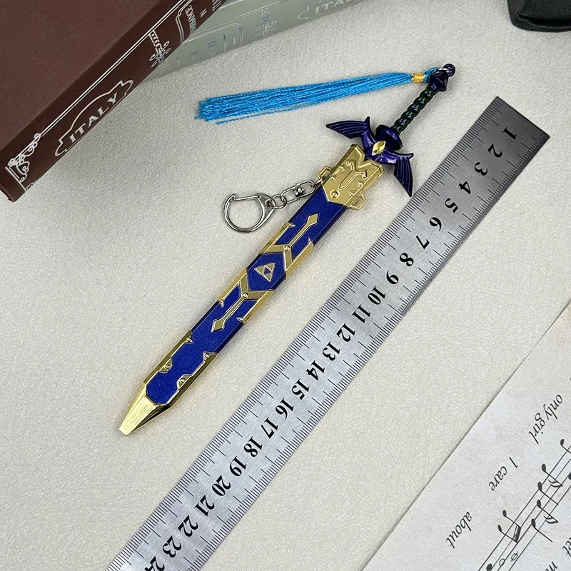 21cm Master Sword LoZ Tears of the Kingdom Breath of the Wild Game Replica Metal Replicas Model Link 1:6 Action Figure Accessory
