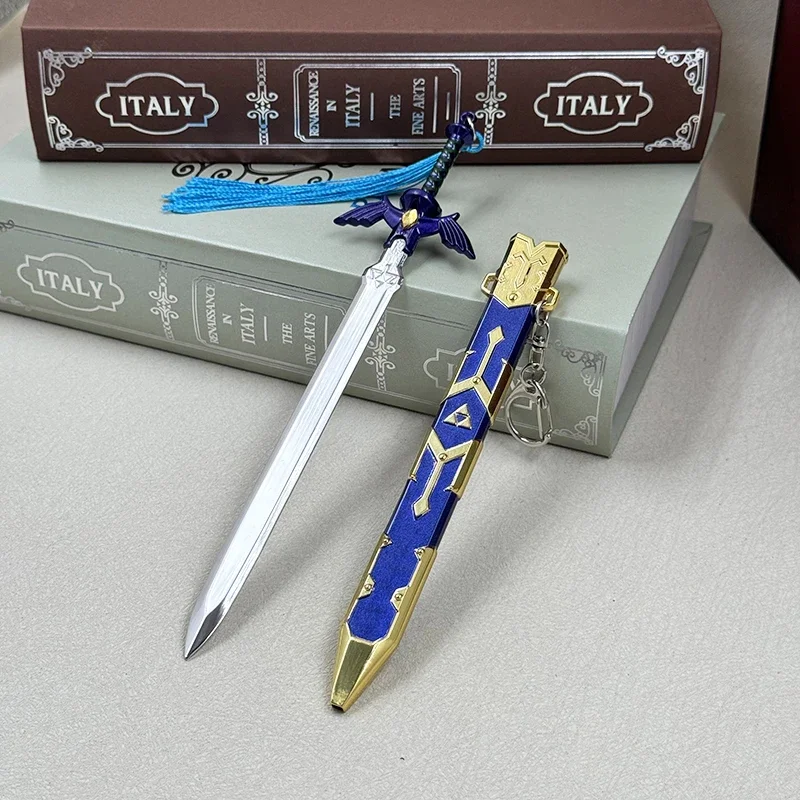 21cm Master Sword LoZ Tears of the Kingdom Breath of the Wild Game Replica Metal Replicas Model Link 1:6 Action Figure Accessory