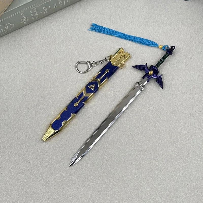 21cm Master Sword LoZ Tears of the Kingdom Breath of the Wild Game Replica Metal Replicas Model Link 1:6 Action Figure Accessory