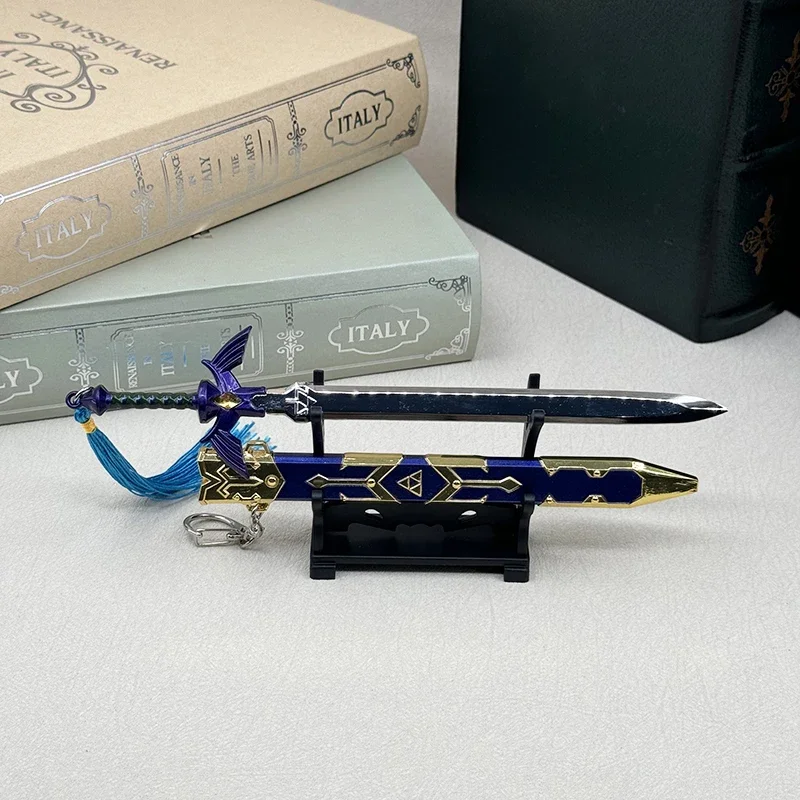 21cm Master Sword LoZ Tears of the Kingdom Breath of the Wild Game Replica Metal Replicas Model Link 1:6 Action Figure Accessory