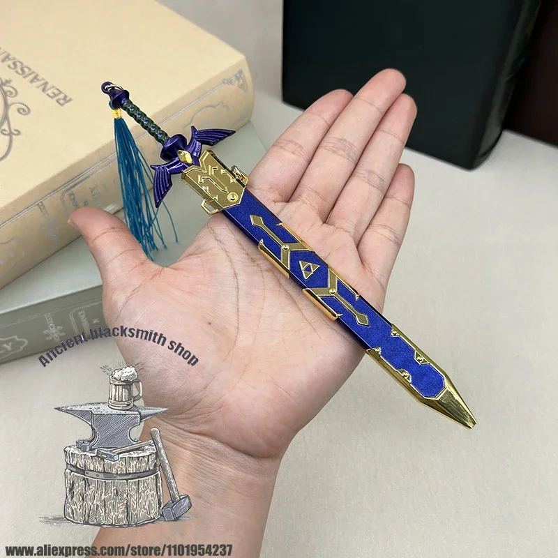 21cm Master Sword LoZ Tears of the Kingdom Breath of the Wild Game Replica Metal Replicas Model Link 1:6 Action Figure Accessory