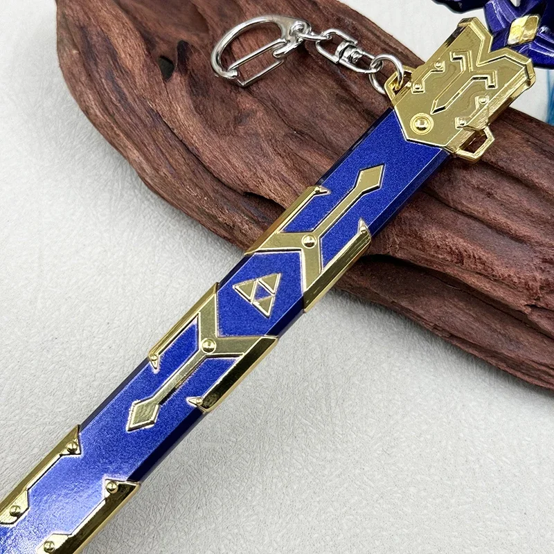 21cm Master Sword LoZ Tears of the Kingdom Breath of the Wild Game Replica Metal Replicas Model Link 1:6 Action Figure Accessory