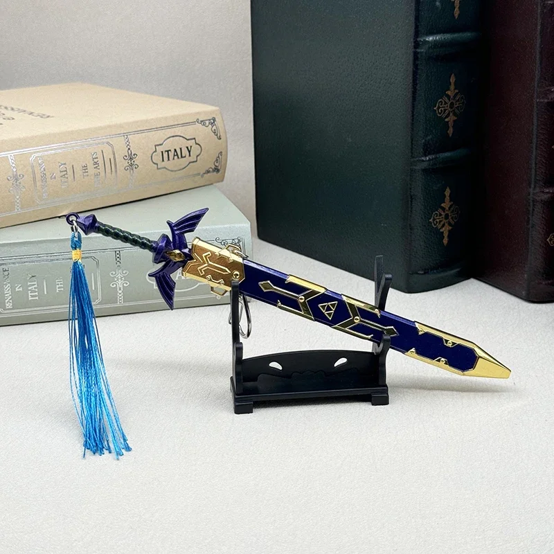 21cm Master Sword LoZ Tears of the Kingdom Breath of the Wild Game Replica Metal Replicas Model Link 1:6 Action Figure Accessory