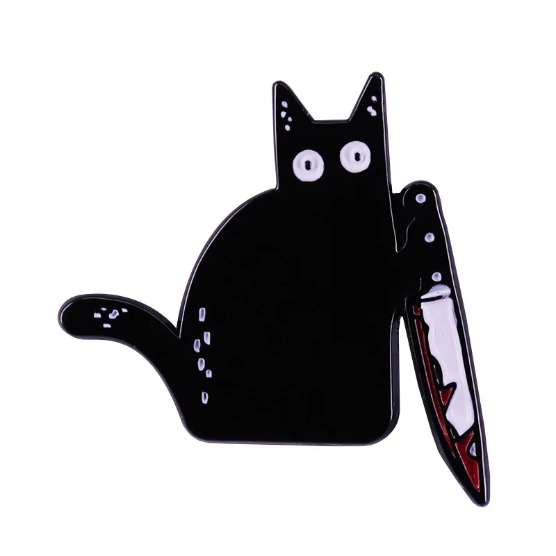 Halloween Horror Movie Anime Enamel Cartoon Pin Lapel Pins for Backpack Brooch for Clothes Accessories Jewelry Gift