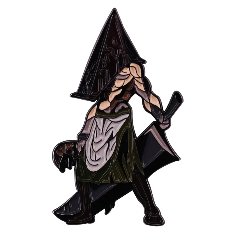 Halloween Horror Movie Anime Enamel Cartoon Pin Lapel Pins for Backpack Brooch for Clothes Accessories Jewelry Gift