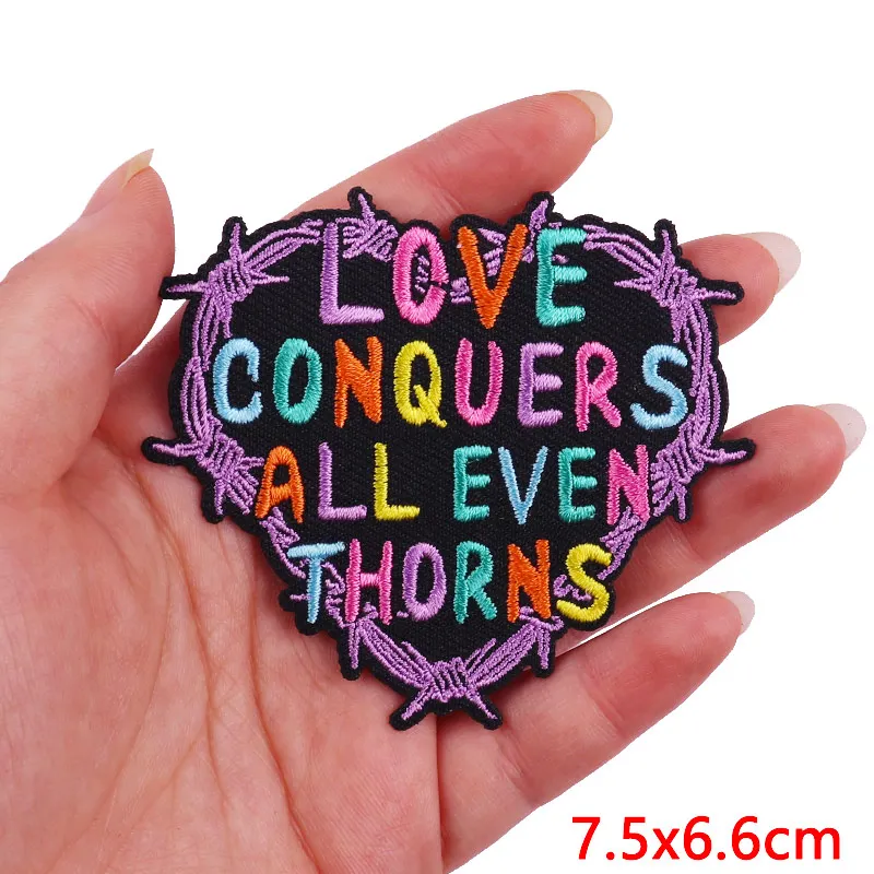 Cartoon Embroidered Patches Iron On Patches For Clothing Thermoadhesive Patches On Clothes DIY Cute Cat Patch Jacket Applique