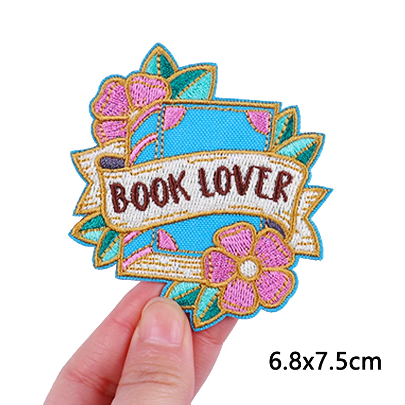 Cartoon Embroidered Patches Iron On Patches For Clothing Thermoadhesive Patches On Clothes DIY Cute Cat Patch Jacket Applique