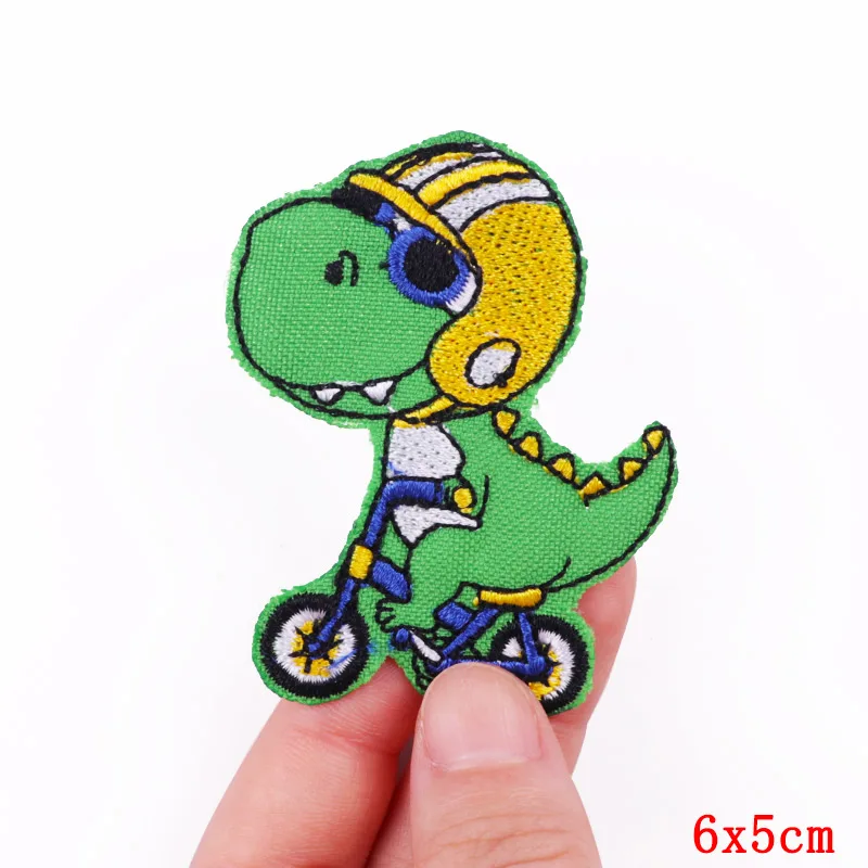 Cartoon Embroidered Patches Iron On Patches For Clothing Thermoadhesive Patches On Clothes DIY Cute Cat Patch Jacket Applique