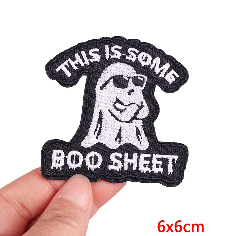 Animal Frog Duck Cat Embroidered Patches For Clothing Thermoadhesive Patches DIY Iron On Patches On Clothes Sticker Jacket Badge