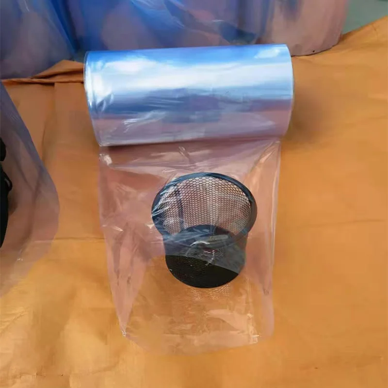PVC heat Shrink Clear Film Membrane Plastic Cosmetic Book Box shoes Packaging Canister Hot Shrinkable tube Transparent cylinder