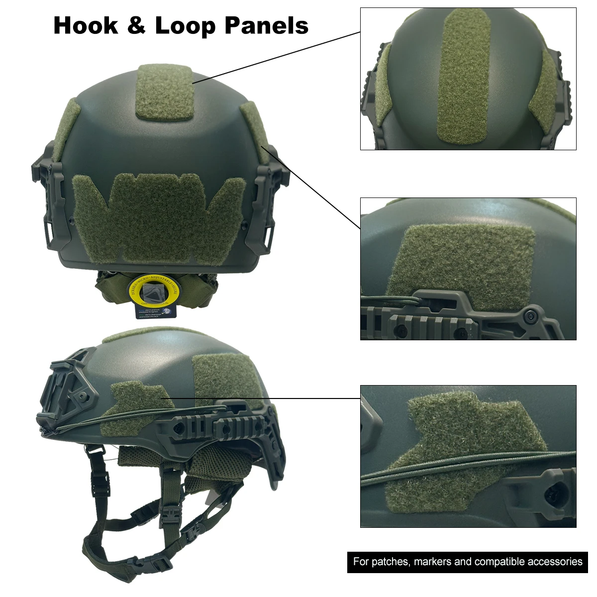 Wendy's Helmet 3.0 Thickened Tactical Airgun Safety Ballistic Helmet Adjustable Outdoor Hunting CS Sports Bike Equipment