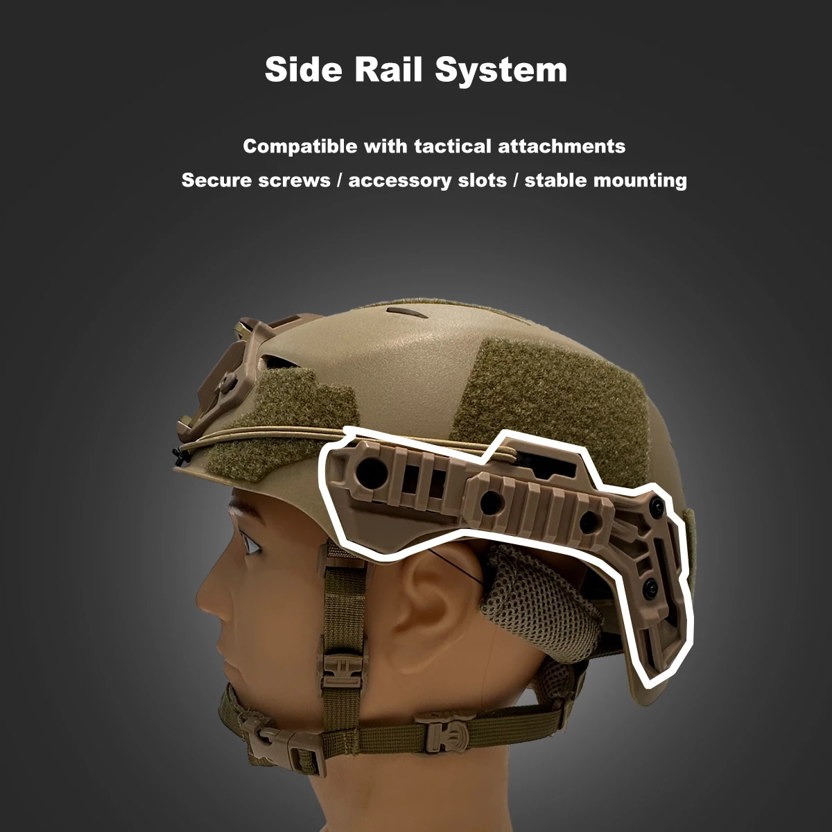 Wendy's Helmet 3.0 Thickened Tactical Airgun Safety Ballistic Helmet Adjustable Outdoor Hunting CS Sports Bike Equipment