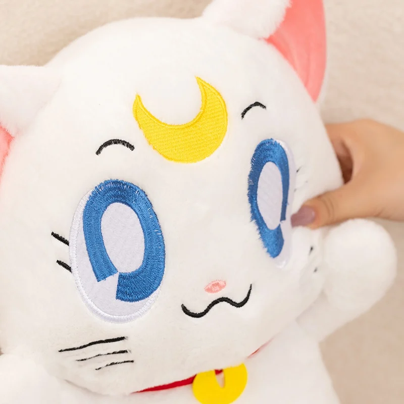 Japan Anime Sailor Moon Plush Cat Toys Kitten Stuffed Doll Girlish Kawaii Room Decor Stuffed Kawaii Gifts For Girlfriend
