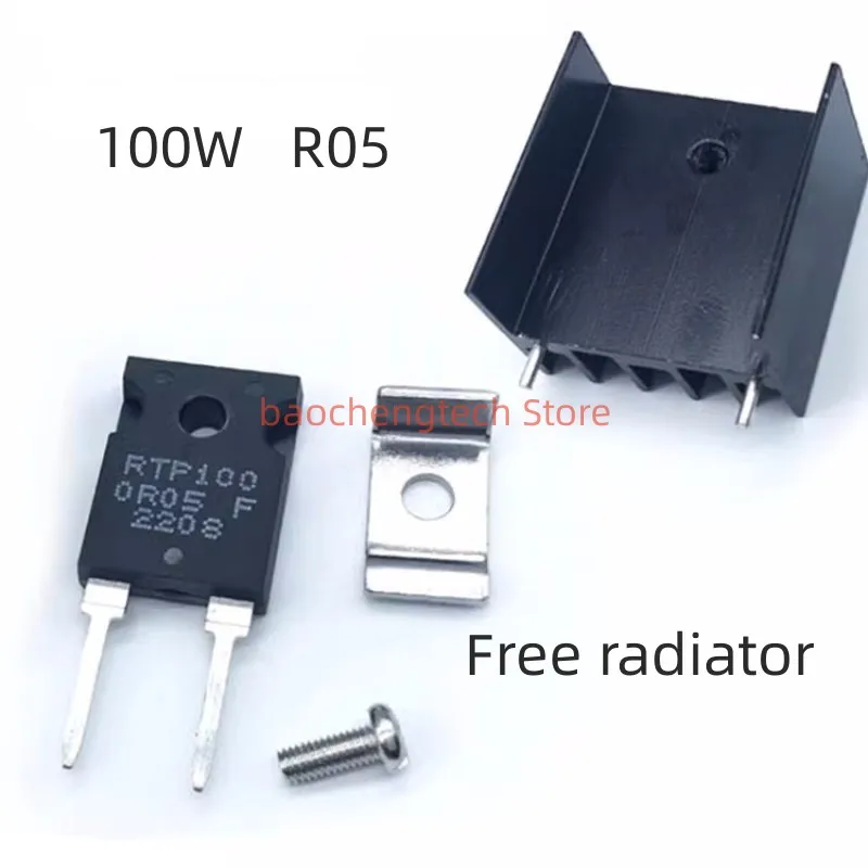 100WATT 5R 10R 15R 75R 100R 250R Thick Film Non-Inductive Resistor 0.05ohms to 50Kohms High-Power TO247 Substitute MP9100-1%