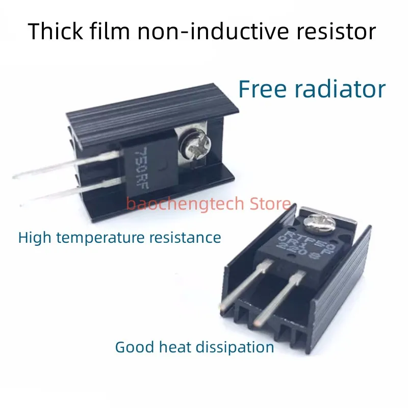 100WATT 5R 10R 15R 75R 100R 250R Thick Film Non-Inductive Resistor 0.05ohms to 50Kohms High-Power TO247 Substitute MP9100-1%