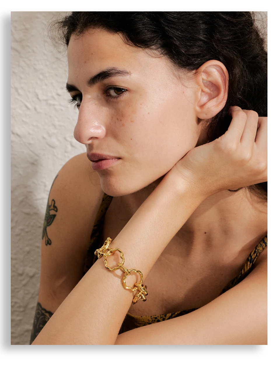 Yhpup High Quality Stainless Steel Handmade Chain Bracelet Bangle Waterproof Texture Toggle-Clasps Wrist Jewelry Exclusive Gift