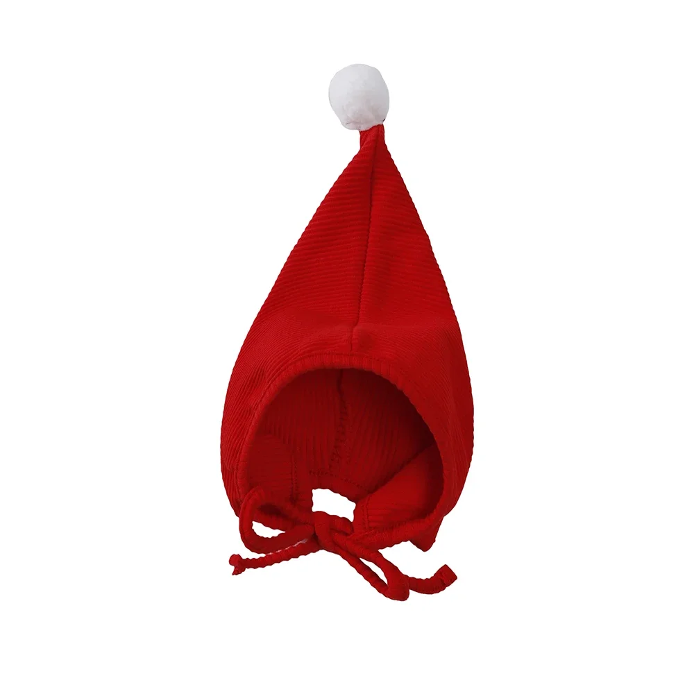 2026 Baby Cute Christmas Clothing Knit Pants with Hat Toddler Girls Boys Trousers New Born Baby Clothes Cotton Newborn Outfits