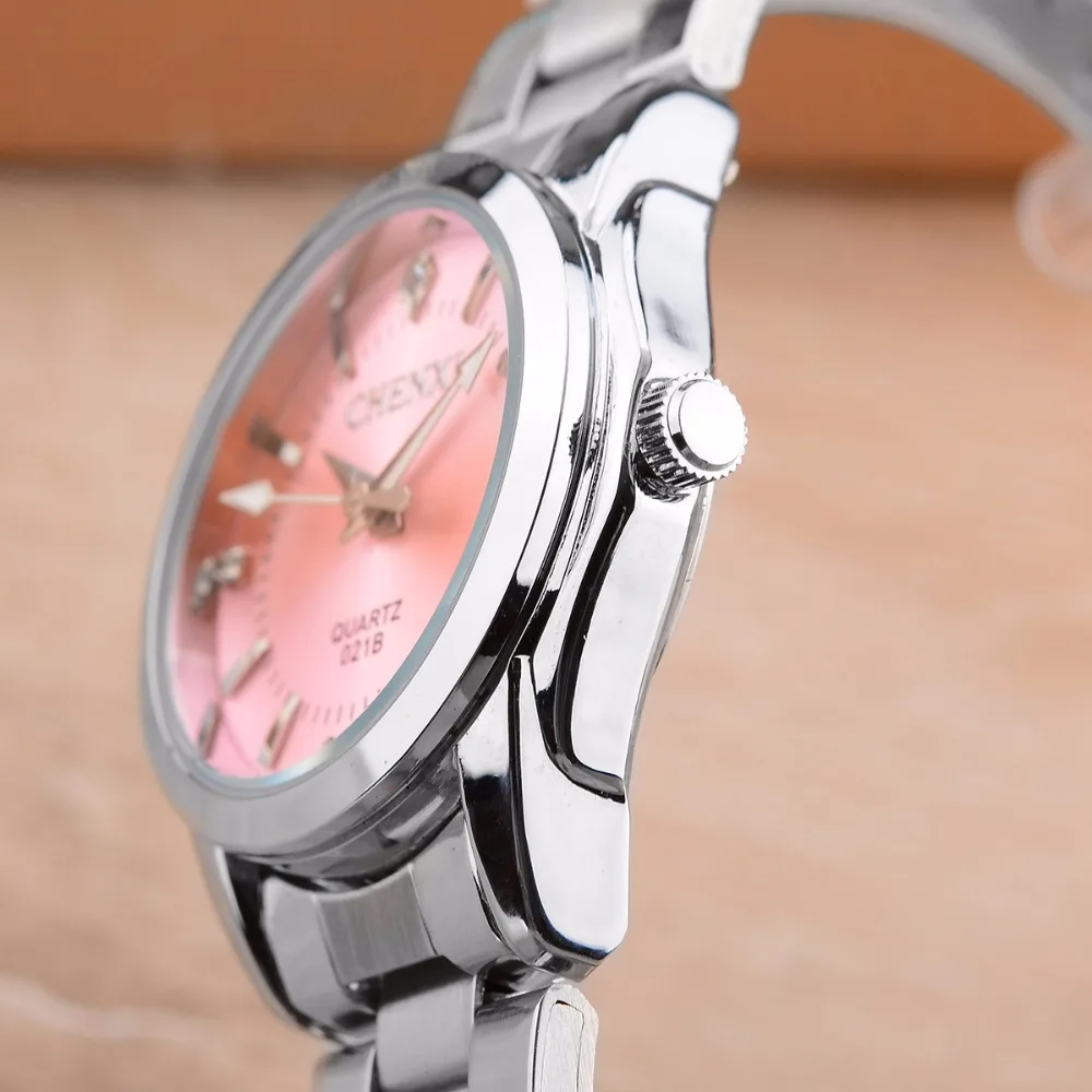 6 Colors CHENXI Brand Watch Luxury Women's Casual Watches Waterproof Watch Women Fashion Dress Rhinestone WristWatch CX021B