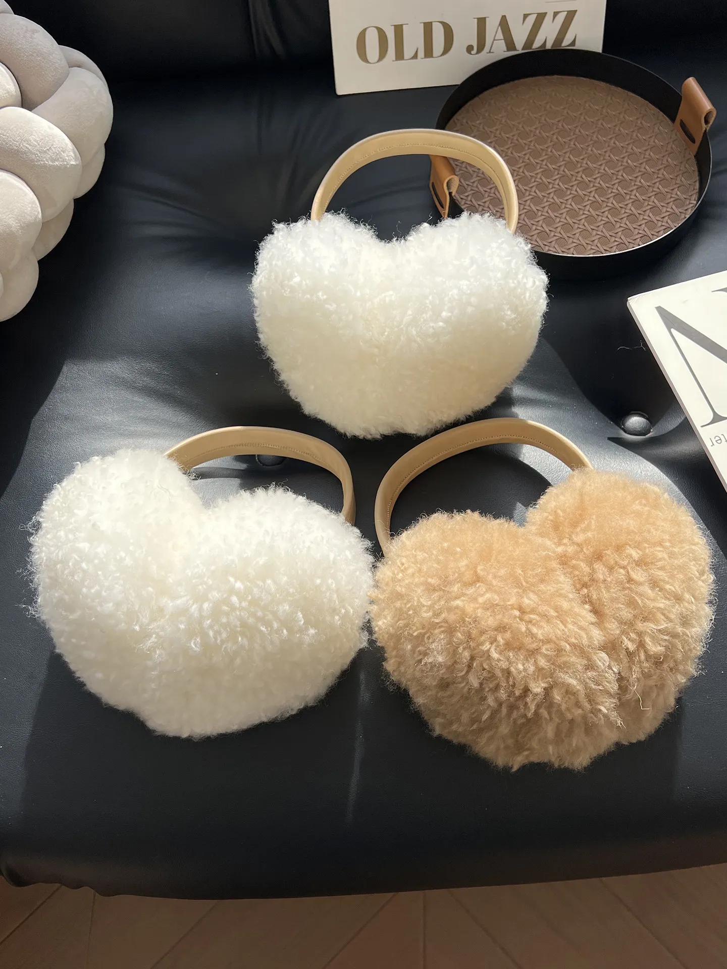 Women Genuine Sheepskin Earmuffs Real Wool Winter Warm Ear Warmer Foldable Ear Covers Cold Ear Protector Outdoor Muffs