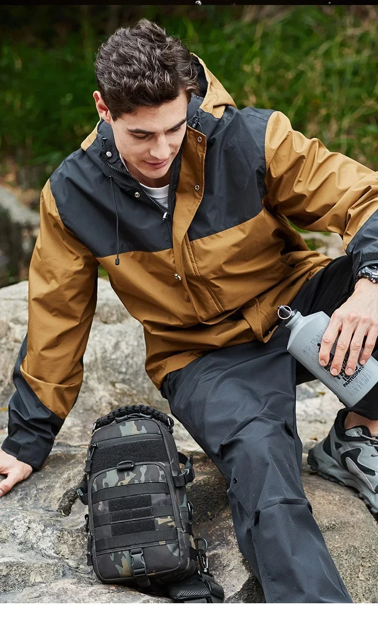 Outdoor Camping Chest Bag Tactical Backpack Sports Shoulder Hiking Climbing Ride Fishing Moore Sling EDC Fanny Pack