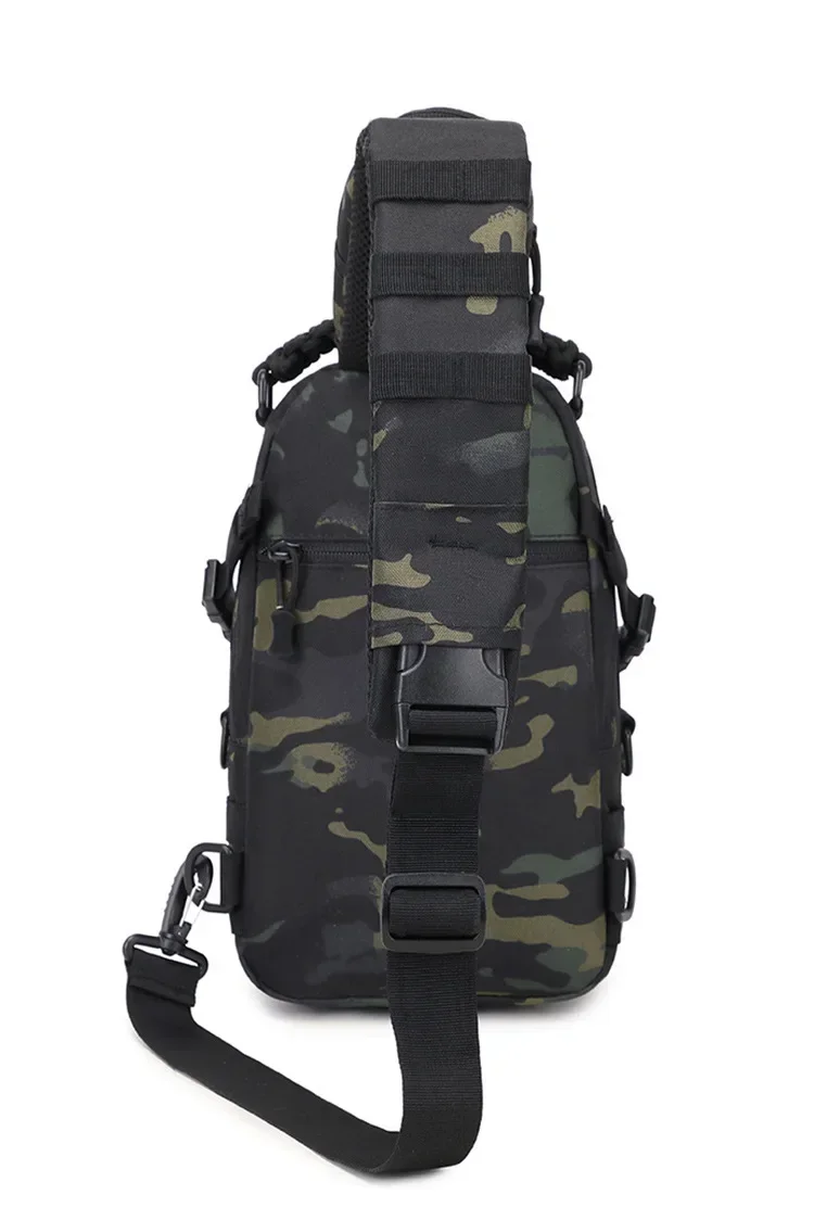 Outdoor Camping Chest Bag Tactical Backpack Sports Shoulder Hiking Climbing Ride Fishing Moore Sling EDC Fanny Pack
