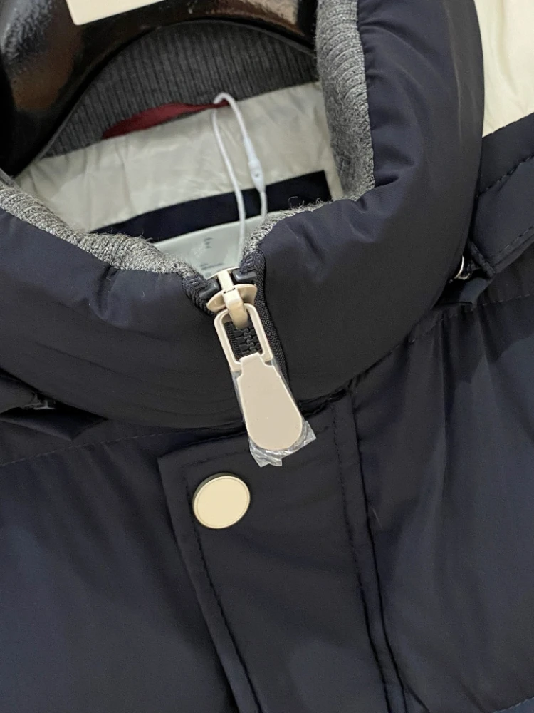 Italian Man 26FW New Style BC* Hooded down Jacket Business Casual Wear Warm and Windproof Outerwear
