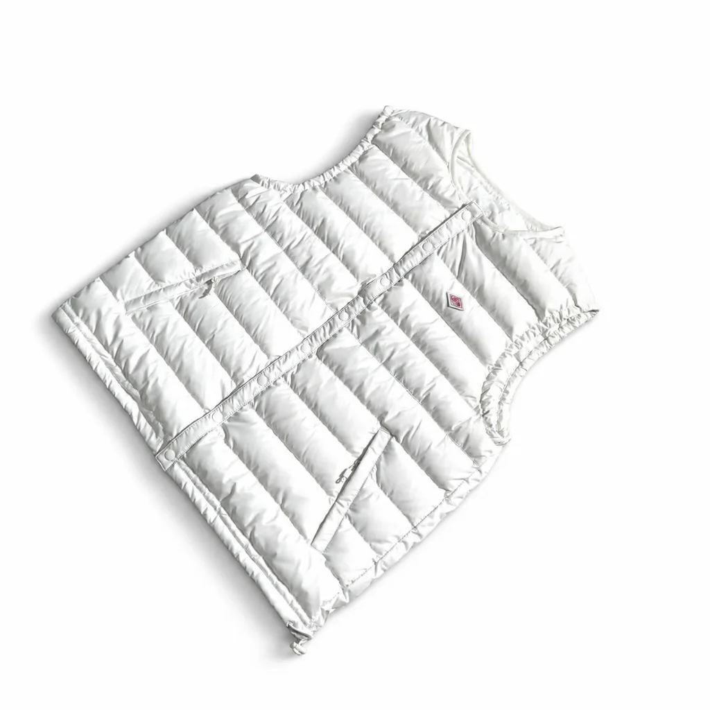 DANTON Lightweight Puffer Vest Men Women Casual Fashion Quilted Sleeveless Jacket Warm Casual Outdoor Travel Layering Waistcoat