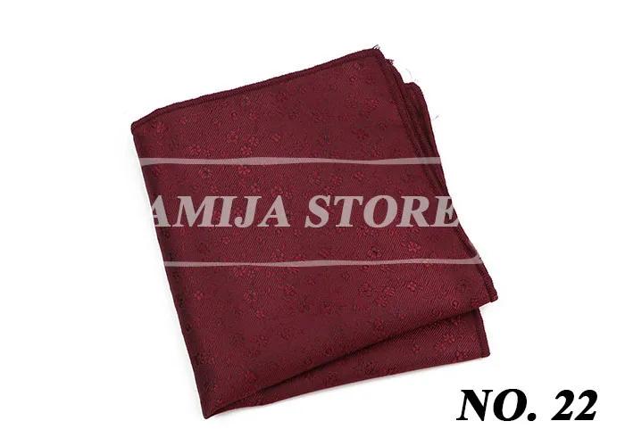 Vintage Paisley Men Pocket Square British Design Hankies Floral Print Handkerchief Striped Chest Towel Suit Accessories For Man