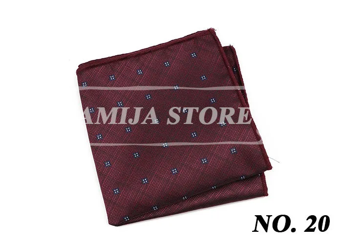 Vintage Paisley Men Pocket Square British Design Hankies Floral Print Handkerchief Striped Chest Towel Suit Accessories For Man