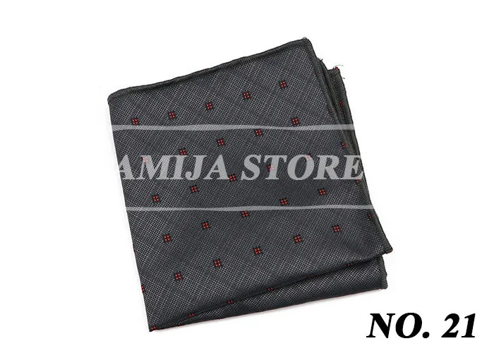Vintage Paisley Men Pocket Square British Design Hankies Floral Print Handkerchief Striped Chest Towel Suit Accessories For Man