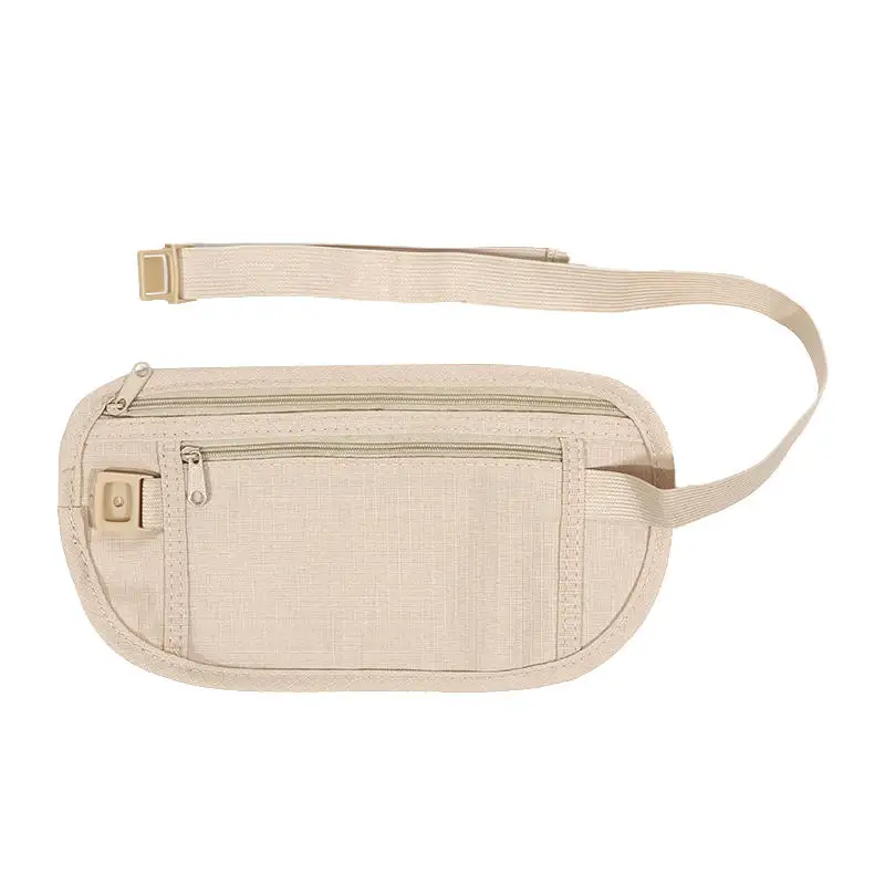 Invisible Travel Waist Pouch Hidden Security Money Belt Passport Bag Multipurpose Sports Waist Pack For Unisex