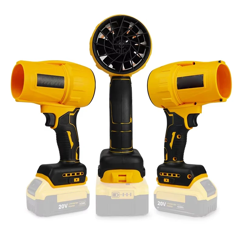 Cordless High Power Turbo Jet Fan 700W/300W Electric Wireless Air Blower Violent Car Pet Dryer for Makita/Milwauk