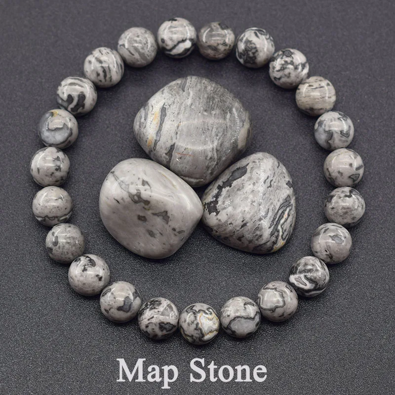 Original Pyrite Beaded Bracelet Men Women Natural Hematite Stone Pyrite Ore Strand Energy Bangle Slimming Health Care Jewelry